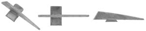 Tennessee Front Sight, 
wax cast steel